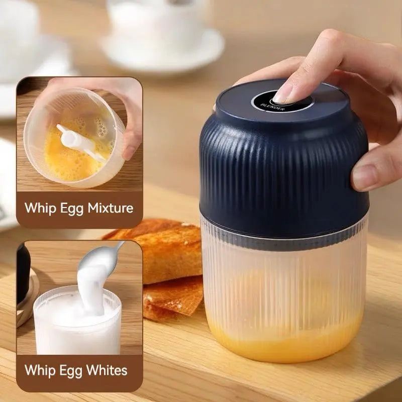 Electric Food Shredder, Mini Meat Grinder, Garlic Puree Maker, USB Charging, Portable Kitchen Gadget for Minced Meat, Vegetable, Onion, Ginger, Chili, Rechargeable Lithium Battery Raccoon Cheese Grater Lychee Peelers
