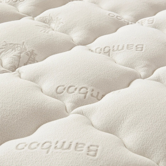 Summerwins【Bedlore】Bamboo Cooling Mattress Topper with Fitted Sheet, Thick Luxury Comfort Layer, Breathable & Soft on Skin, Deep Pocket Design, Machine Washable, Ideal for Bedroom & Home Use